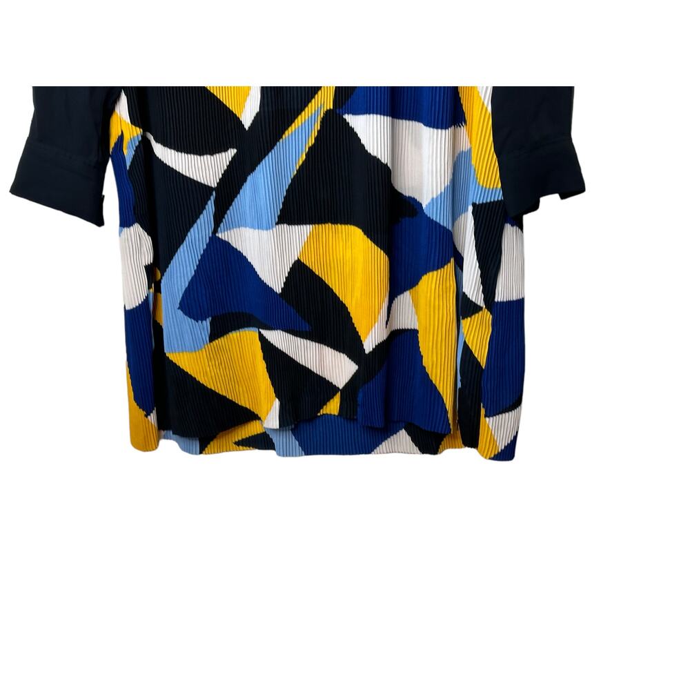 Tommy Hilfiger Multi-Color Color Block Crepe Shif… - image 6